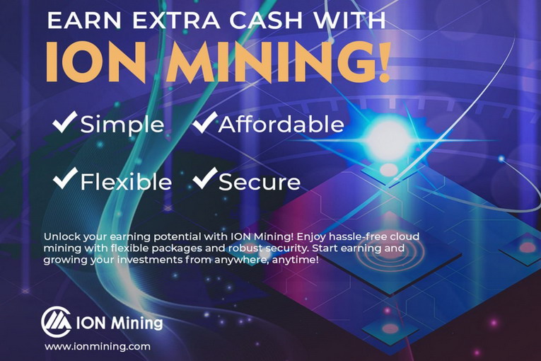 Guadagna grandi somme comodamente da casa con il cloud mining di ION Mining